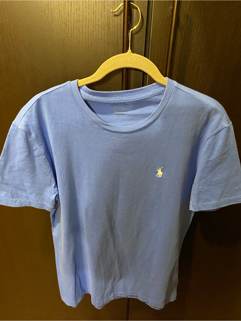 Polo by Ralph Lauren Light Blue Crew Neck T-Shirt